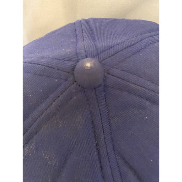 Vintage Edco Drilling Company Patch Hat Dad Cap Snapback Blue Cotton Foam Truck - Picture 6 of 11